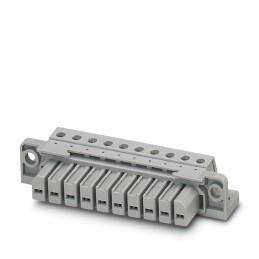 1 pcs - Phoenix Contact HCC Series HCC 4-F Non-Fused Terminal Block, 10-Way, 25A, 24 - 12 AWG Wire, Screw Down