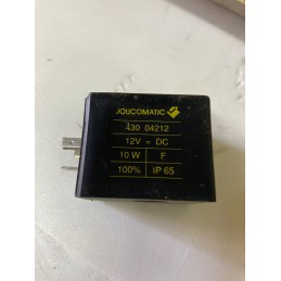 Joucomatic coil 12v dc 10w ip 65