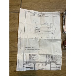 Cranab ab seal set telescopic cylinder 1525054