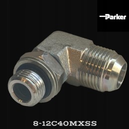 Parker 8 12c4omxss elbow connection 1 2 3 4