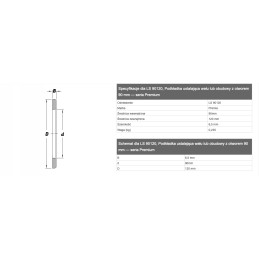 Thrust cylindrical roller bearing LS 90120