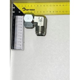 Parker ew22lomdcf angle connector, cone 24