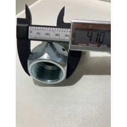 Parker ew22lomdcf angle connector, cone 24