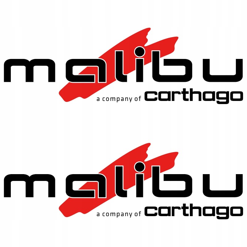 Malibu camper trailer stickers