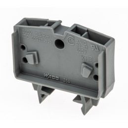 10 pcs - Wago 264 Series Grey Feed Through Terminal Block, 2.5mm², Single-Level, Cage Clamp Termination