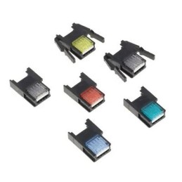 1 pcs - 3M 3-Way IDC Connector Socket for Cable Mount, 1-Row