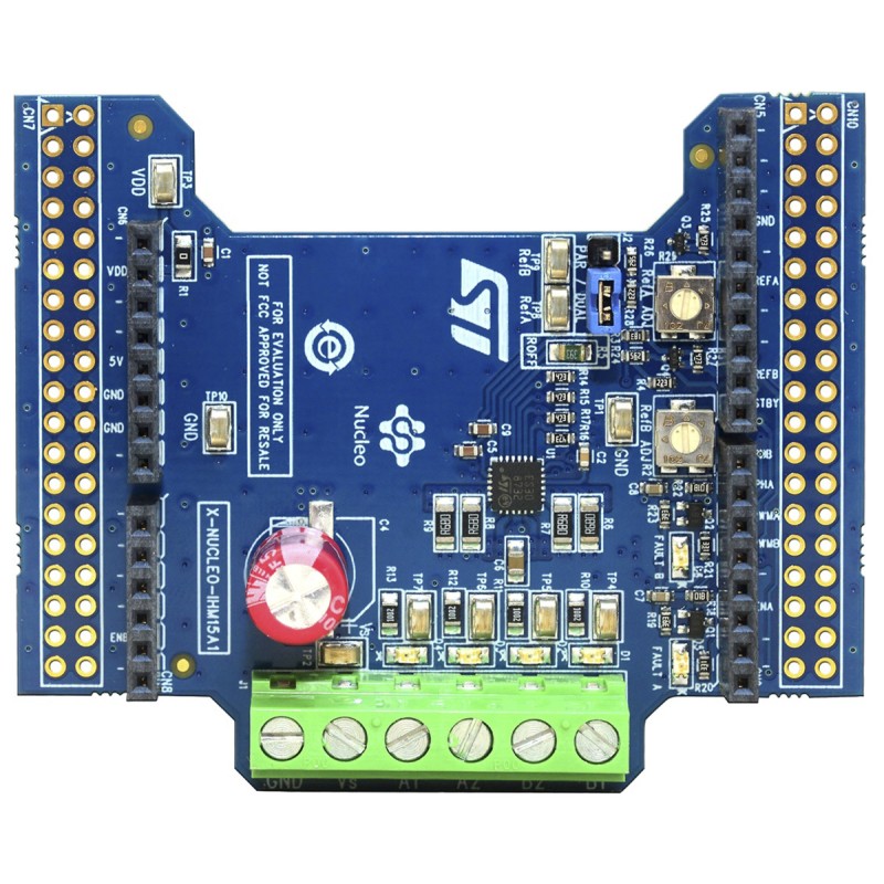 1 pcs - STMicroelectronics Dual Brush DC Motor Driver Expansion Board Based on STSPIN840 for STM32 Nucleo for STSPIN840 for