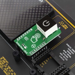 1 pcs - MikroElektronika BUTTON POWER CLICK Touchscreen Development Kit for CTHS15CIC05 for Public Gaming Console and Slot