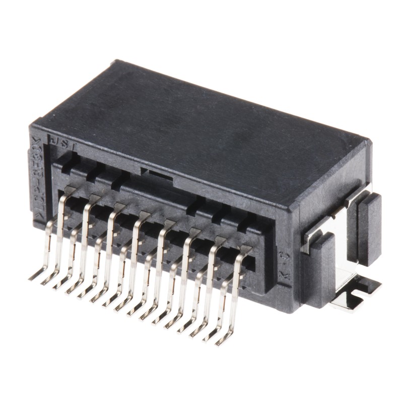 5 pcs - JST, CPT Automotive Connector Plug 16 Way, Solder Termination