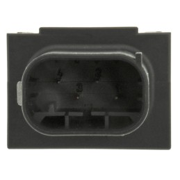 1 pcs - TE Connectivity, Micro Quadlok System Automotive Connector Plug 4 Way, Solder Termination