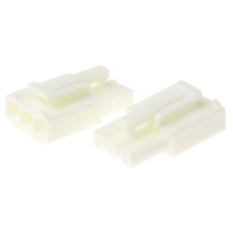 10 pcs - JST, EL Male Connector Housing, 3 Way, 1 Row