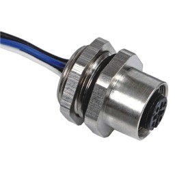 1 pcs - RS PRO Circular Connector, 5 Contacts, M12 Connector, Socket, Female, IP67