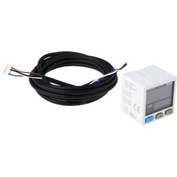 1 pcs - Panasonic Pressure Sensor, -1bar Min, 1bar Max, 2x PNP-NO/NC Output, Relative Reading