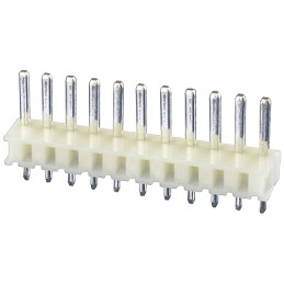 10 pcs - JST NH Series Straight Through Hole Pin Header, 11 Contact(s), 2.5mm Pitch, 1 Row(s), Unshrouded