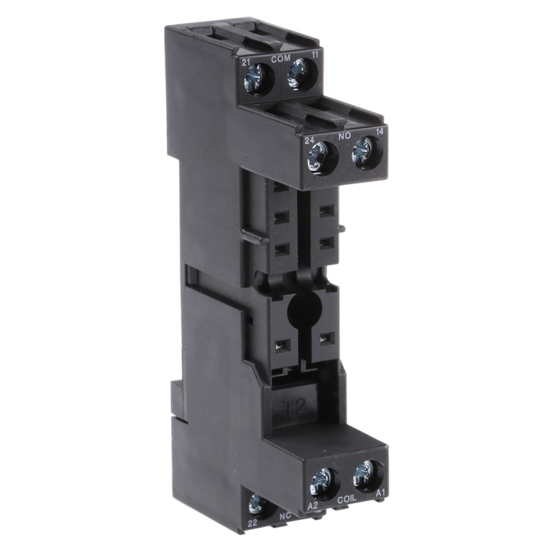 1 pcs - Siemens LZS Snap-On Rail Mount Relay Socket