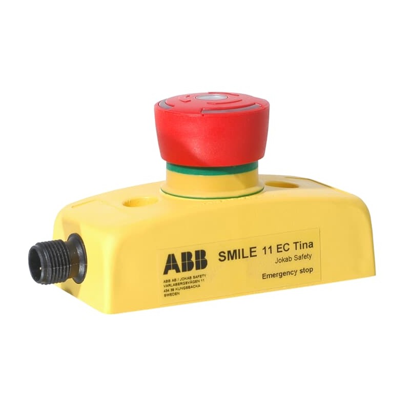 1 pcs - ABB Smile 11 EC Tina Series Emergency Stop Push Button