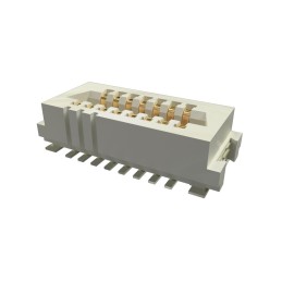 5 pcs - Amphenol Communications Solutions Conan Lite Series Straight, Vertical PCB Mount PCB Socket, 15-Contact, 1mm Pitch,