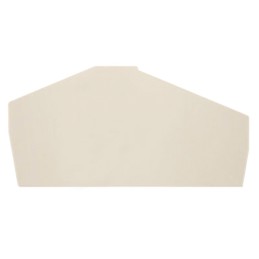 10 pcs - Weidmuller Z Series End Cover for Use with Terminal ZDU 4-2/4AN, Terminal ZDU 4-2/4AN BL, Terminal ZPE 4-2/4AN