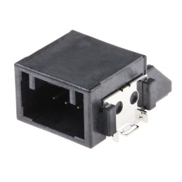 5 pcs - JST, HCH Automotive Connector Plug 4 Way, Solder Termination