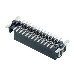 5 pcs - HARWIN M55-600 Series Vertical Surface Mount PCB Connector, 26-Contact, 2-Row, 1.27mm Pitch, Solder Termination