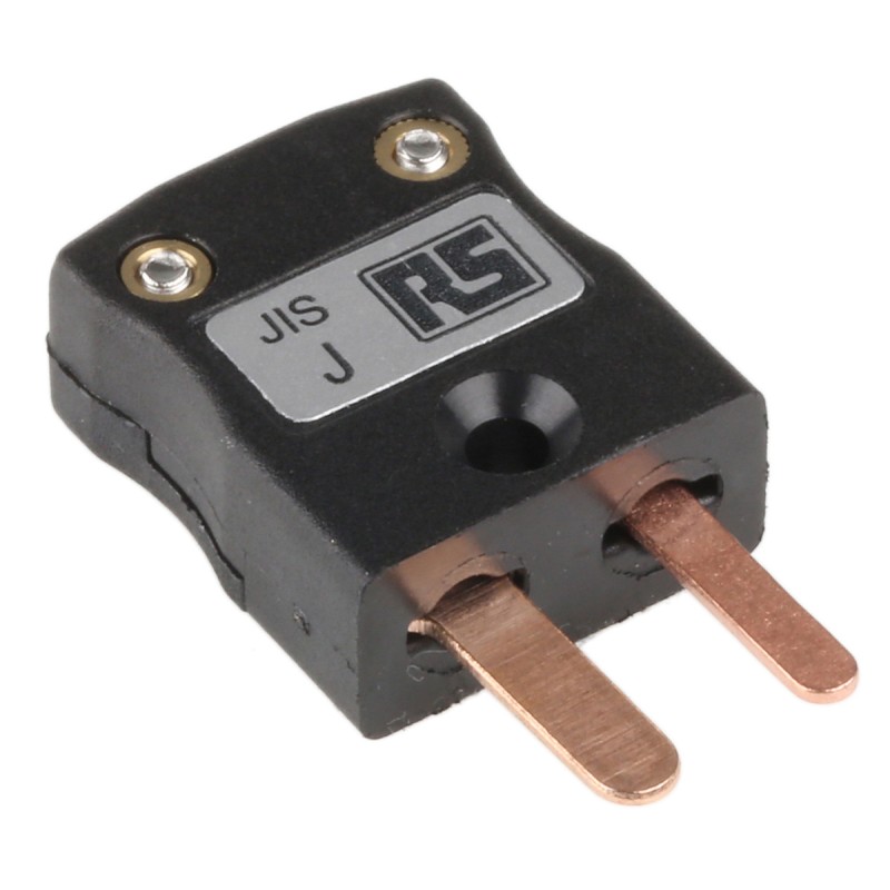 1 pcs - RS PRO In-Line Thermocouple Connector for Use with Type R/S Thermocouple, Miniature Size, JIS Standard