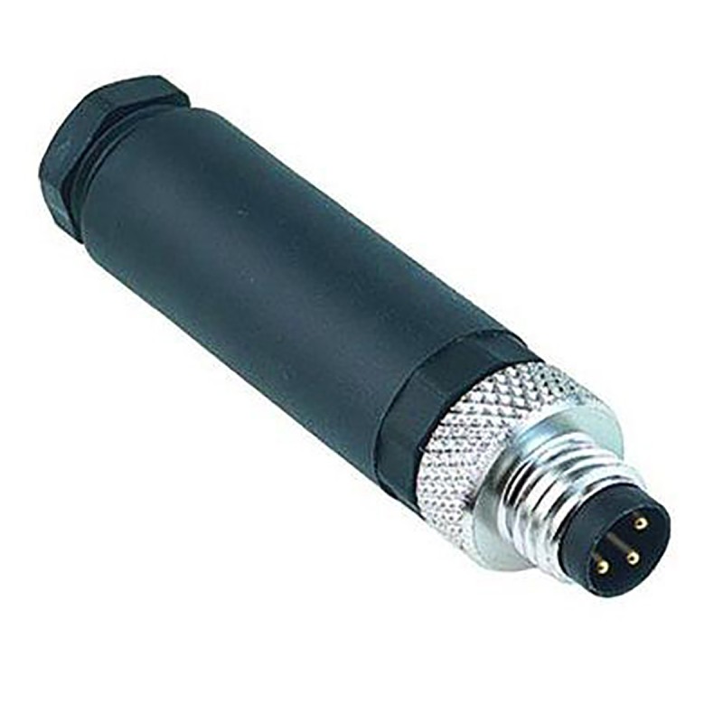 1 pcs - RS PRO Circular Connector, 3 Contacts, Cable Mount, M8 Connector, Plug, Male, IP67