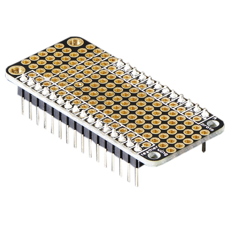 1 pcs - 2884, Breadboard FeatherWing Prototyping Board 50.9 x 22.9 x 1.6mm