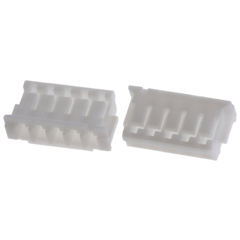 10 pcs - JST, ZH Female Connector Housing, 1.5mm Pitch, 5 Way, 1 Row