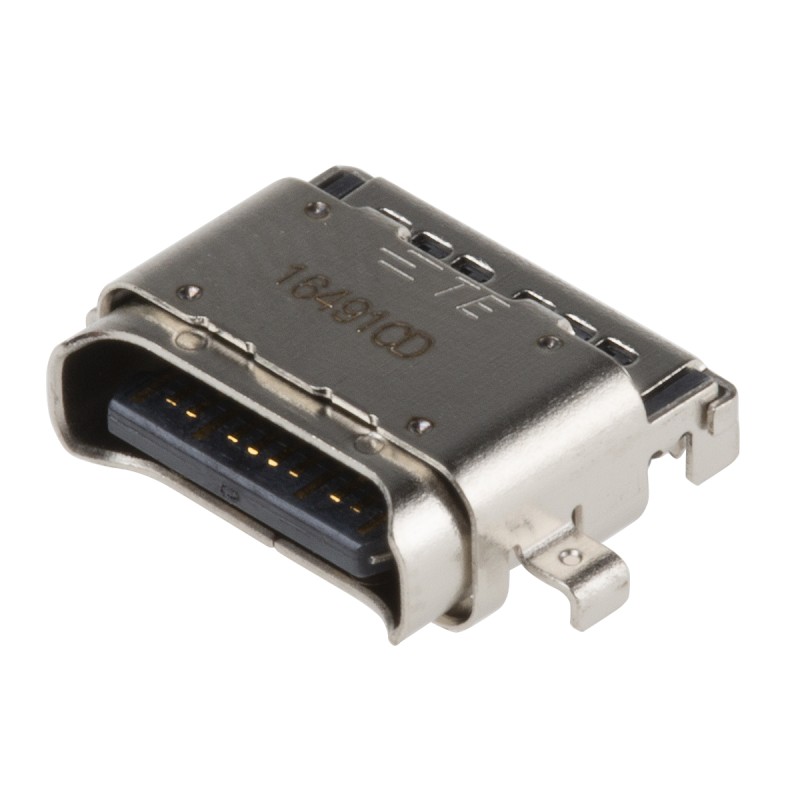 5 pcs - TE Connectivity Straight, SMT, Socket Type C 3.1 IPX4 USB Connector