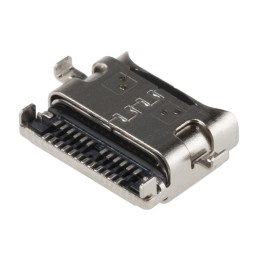 5 pcs - TE Connectivity Straight, SMT, Socket Type C 3.1 IPX4 USB Connector