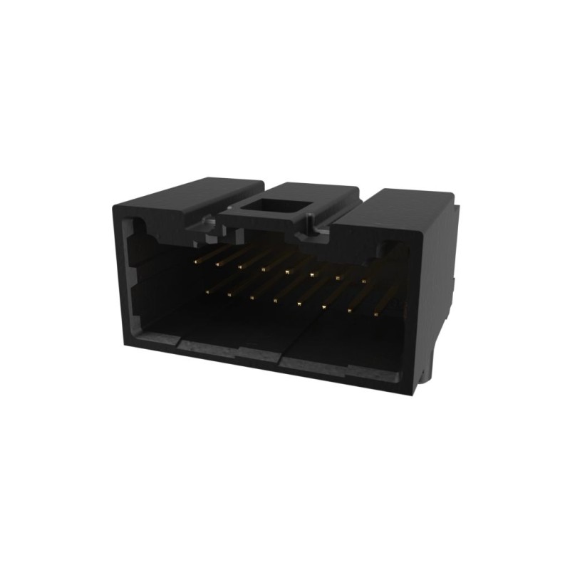 5 pcs - Amphenol Communications Solutions WireLock Series Right Angle Through Hole PCB Header, 16 Contact(s), 1.8mm Pitch, 2