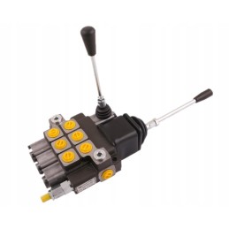 3-section hydraulic distributor, max flow 40l, 2 sections x 1 lever