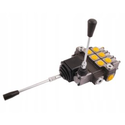 3-section hydraulic distributor, max flow 40l, 2 sections x 1 lever