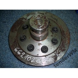 Semi-trailer king pin, pintle plate 662102601