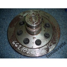 Semi-trailer king pin, pintle plate 662102601