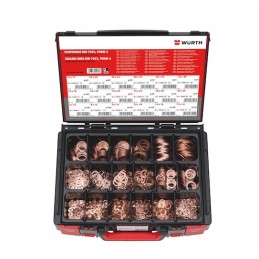 Wurth set of copper seal rings 1350 pcs