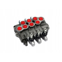 Manually controlled 3-section distributor, 80l min amv703