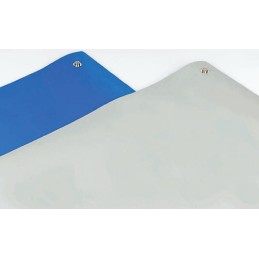 1 pcs - RS PRO Grey Bench/Floor ESD-Safe Mat, 1.8m x 1.2m x 3.2mm