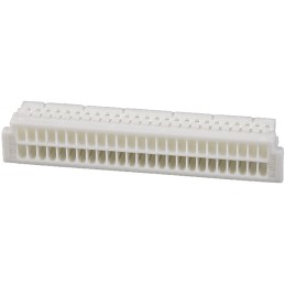 10 pcs - JST, SHD Female Connector Housing, 1mm Pitch, 50 Way, 2 Row Right Angle, Straight