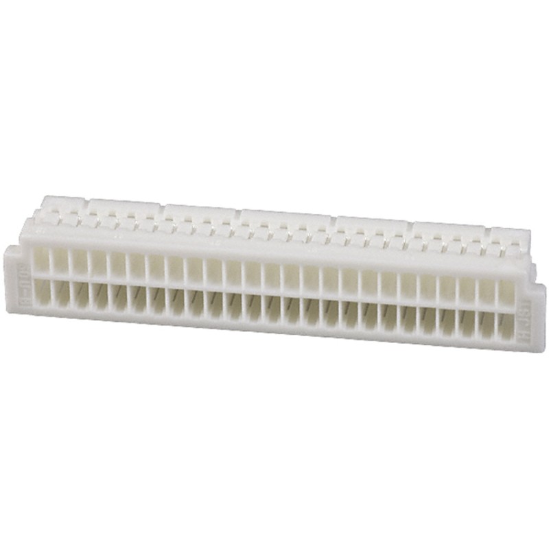 10 pcs - JST, SHD Female Connector Housing, 1mm Pitch, 50 Way, 2 Row Right Angle, Straight