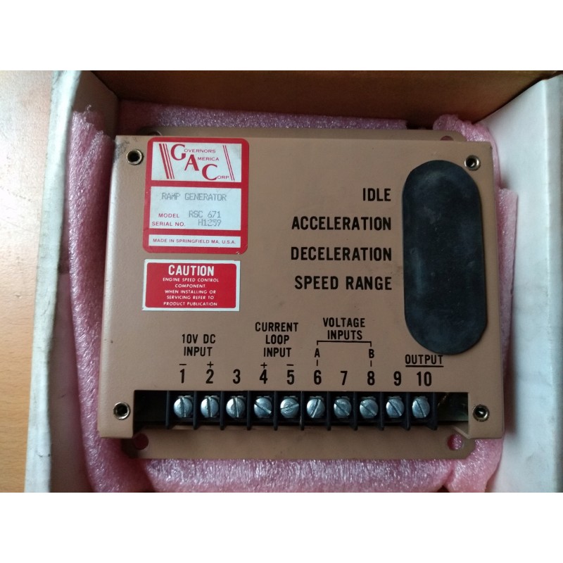 Gac rsc671 speed controller