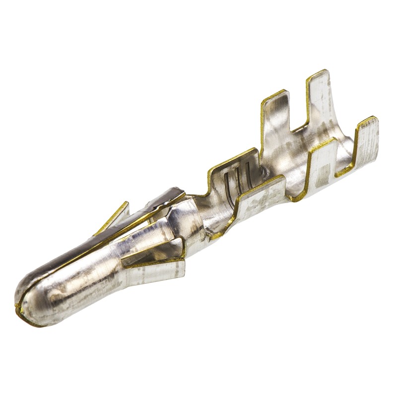 10 pcs - TE Connectivity Commercial MATE-N-LOK Series Male Crimp Terminal, 20AWG Min, 14AWG Max