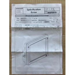 Hydequip screen computer forklifts other cepc8 4