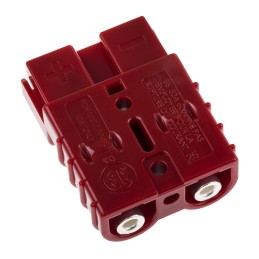 1 pcs - Anderson Power Products, SB50 Series Male Battery Connector, Cable Mount, 50.0A, 600 V