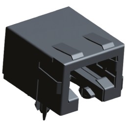 1 pcs - TE Connectivity 2-5338556 Series Female RJ45 Connector, Through Hole, Cat3