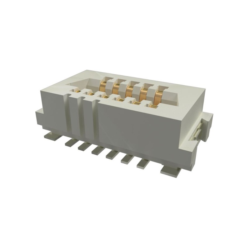 5 pcs - Amphenol Communications Solutions Conan Lite Series Vertical PCB Mount PCB Socket, 11-Contact, 1mm Pitch, Solder