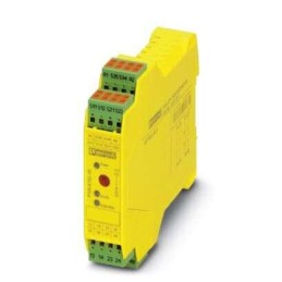 1 pcs - Phoenix Contact Dual-Channel Safety Relay, 24V, 3 Safety Contacts