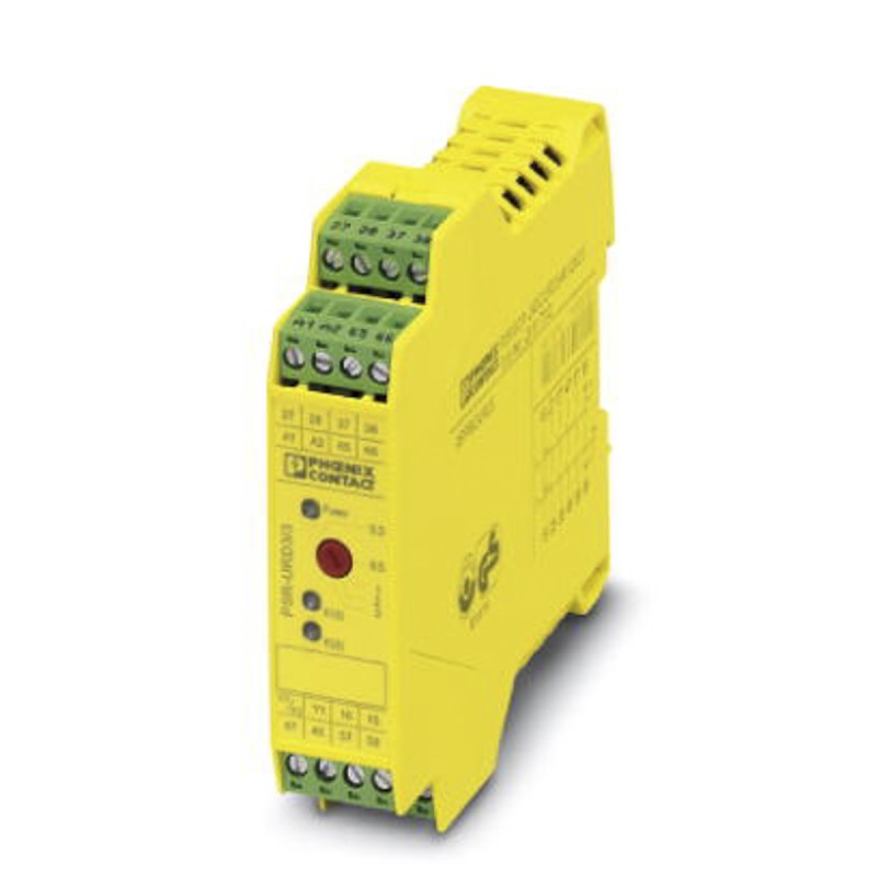 1 pcs - Phoenix Contact Single-Channel Expansion Module Safety Relay, 24V dc, 6 Safety Contacts