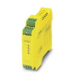 1 pcs - Phoenix Contact Dual-Channel Safety Relay, 24V, 3 Safety Contacts