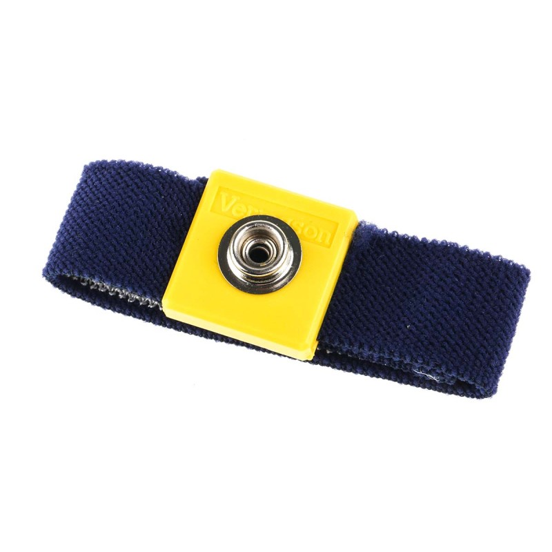 1 pcs - RS PRO ESD Grounding Wrist Strap With 10 mm Stud